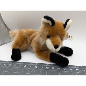 Red Fox Foxy Plush A&A 17 Inch Long Stuffed Animal Toy